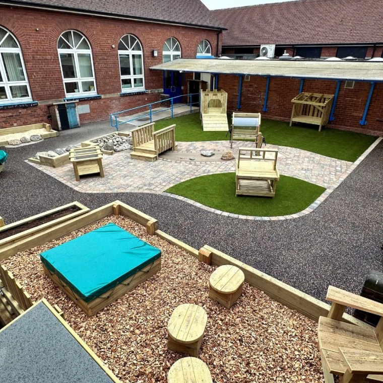 Natural Playground Design for Schools