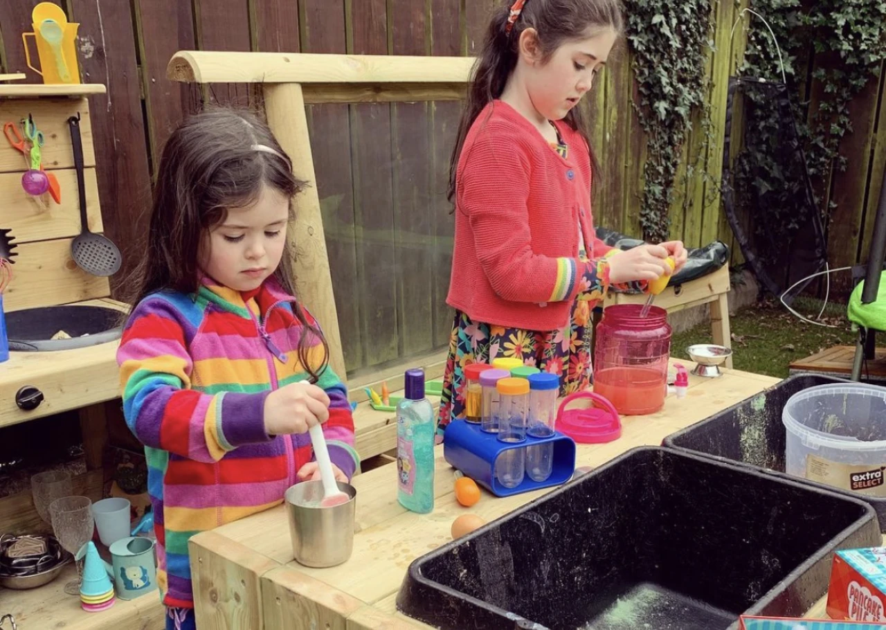 The Benefits of Outdoor/Messy Play