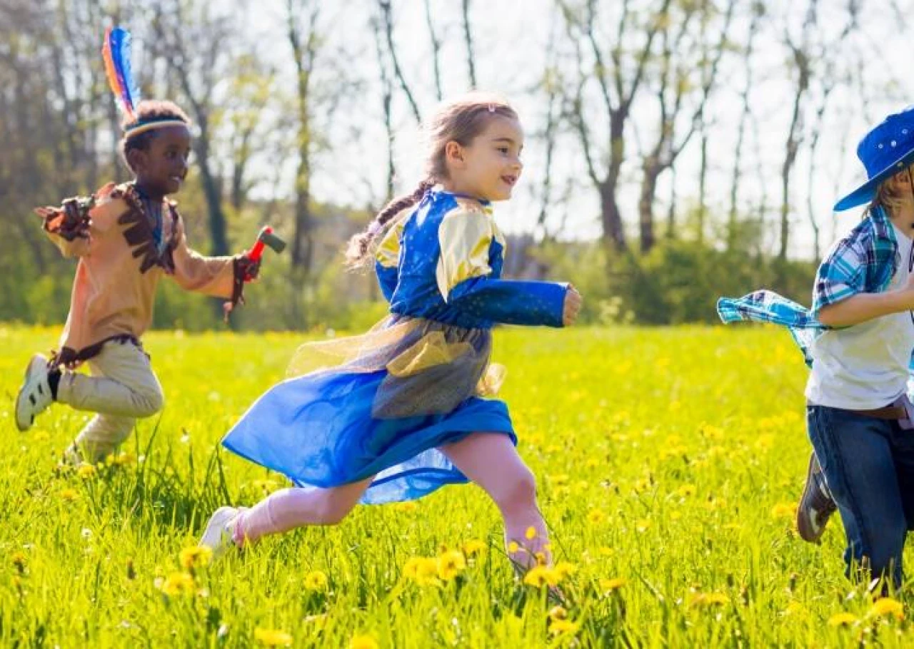 The benefits of outdoor play for early years
