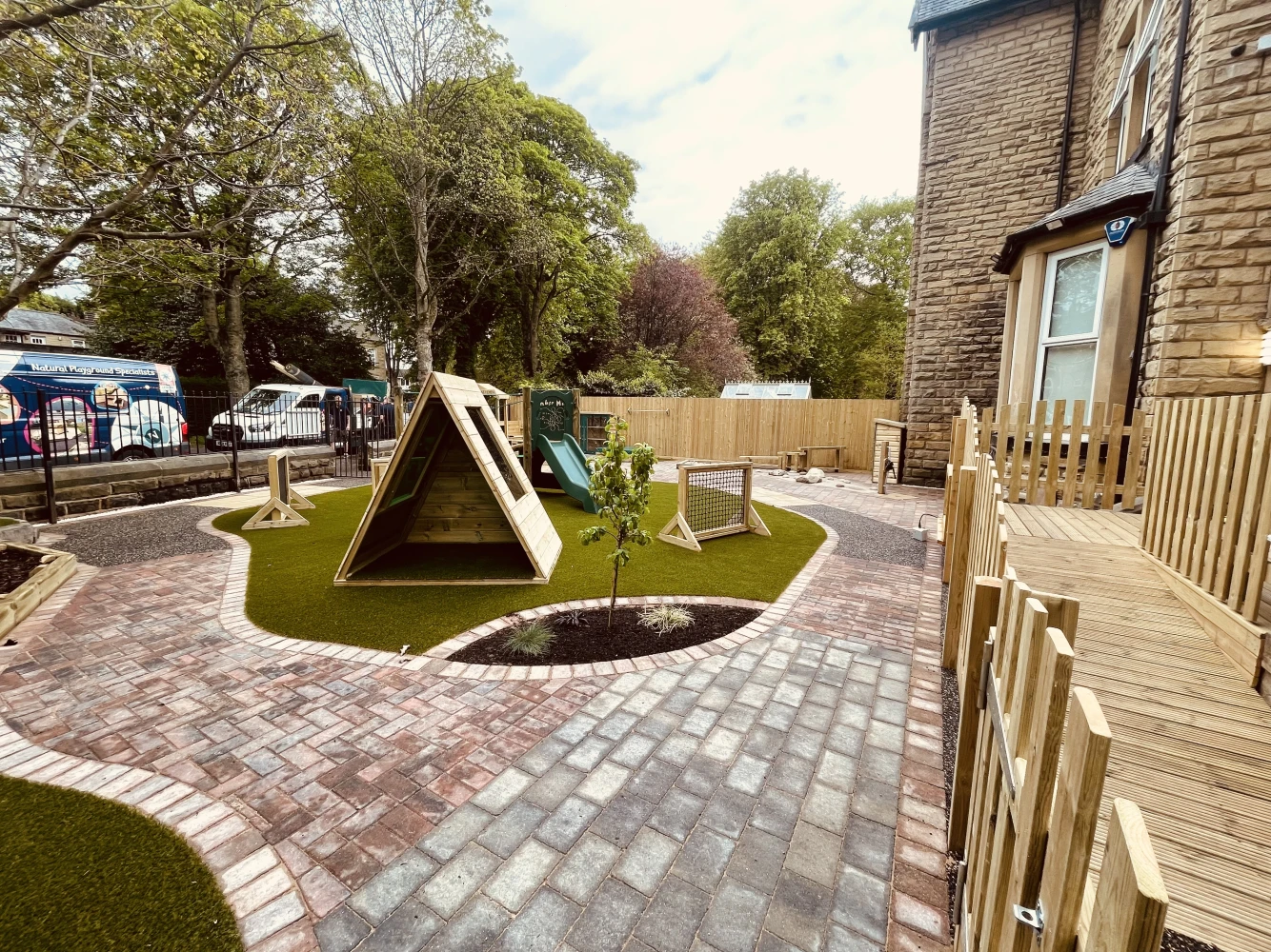 Creative Playground Renovation to Inspire Early Years Education - Springwood Nursery, Leeds