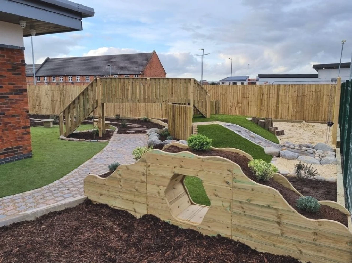 Natural Creative Play Environment for EYFS
