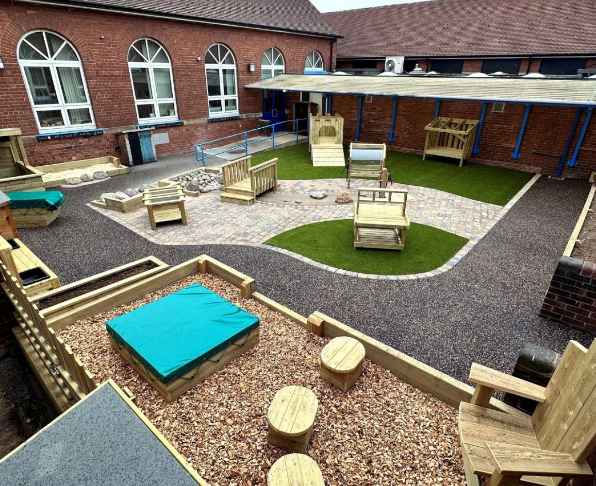 Natural Playground Design for Schools