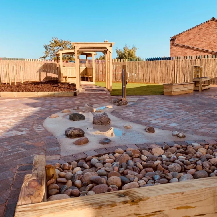 Natural Playground Design - Topcliffe Academy, Birmingham