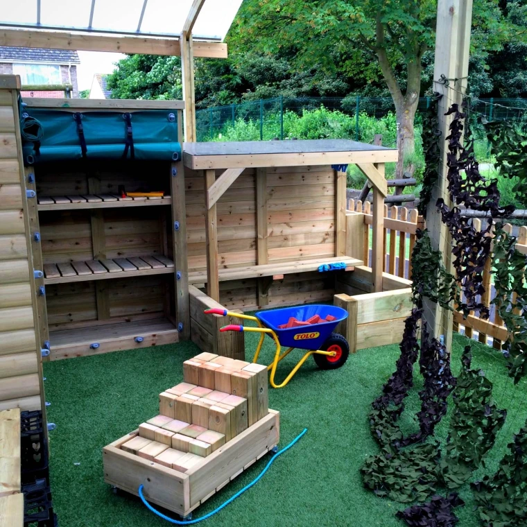 Natural Playground Equipment for Schools