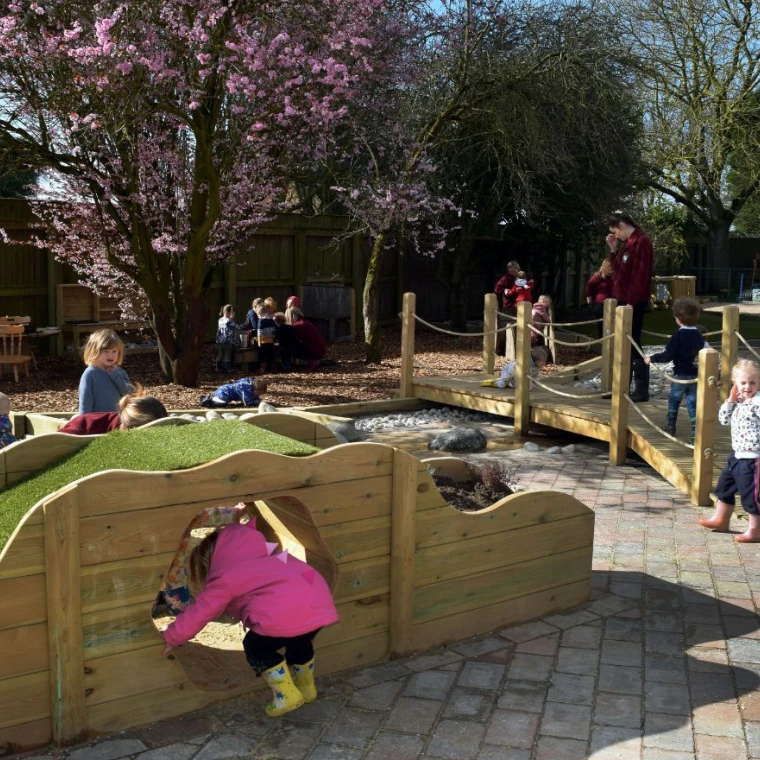 Natural Playground Design for Early Years Education