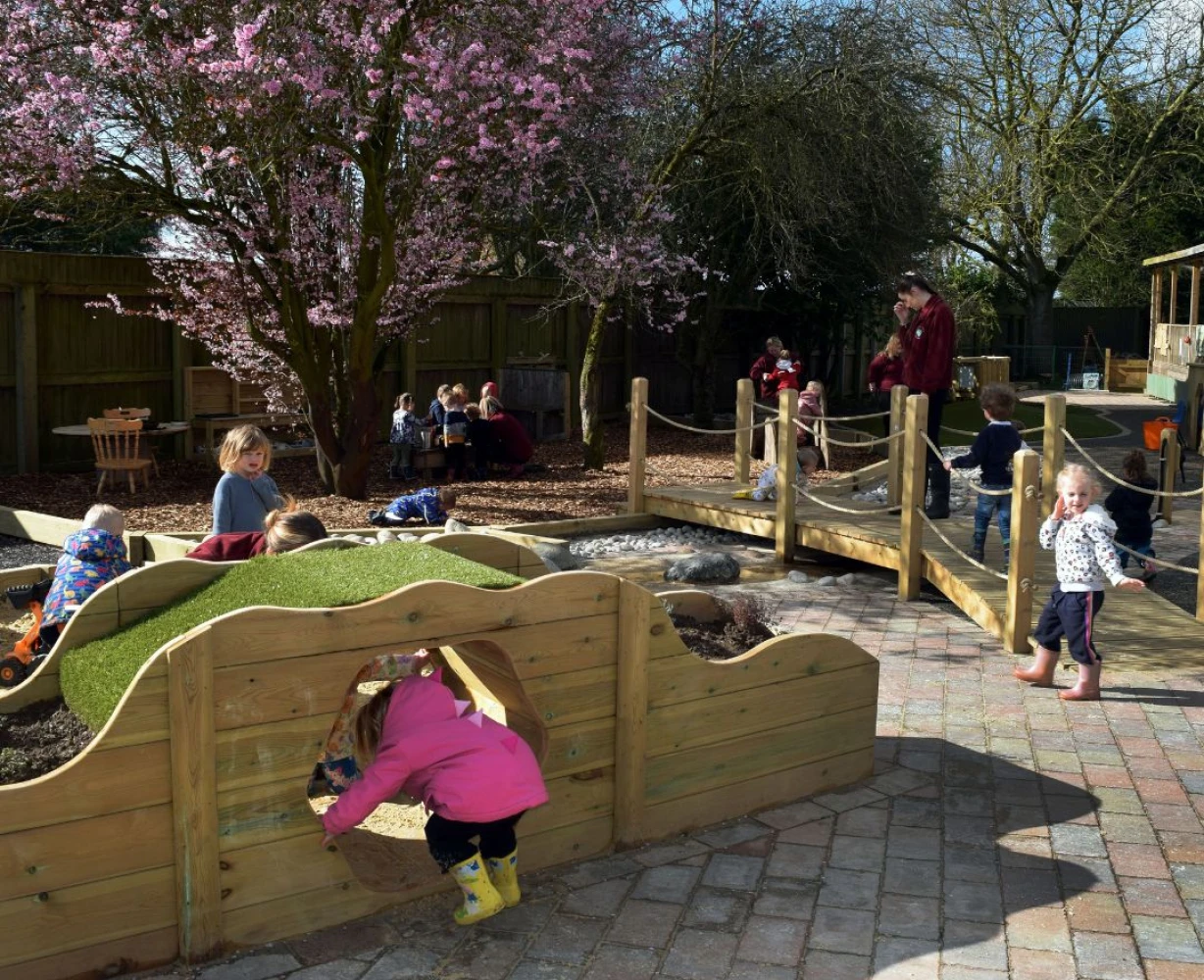Natural Playground Design for Early Years Education