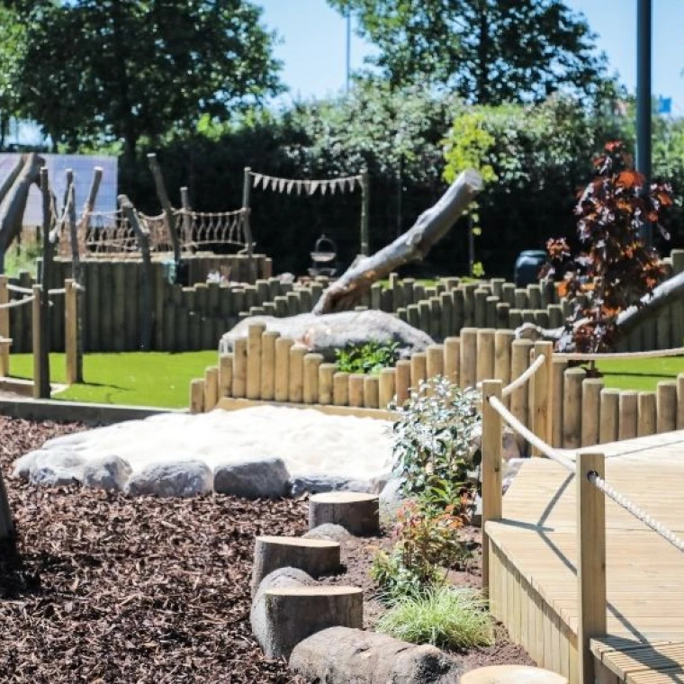 Natural Outdoor Play Area - Kids Planet, Shrewsbury