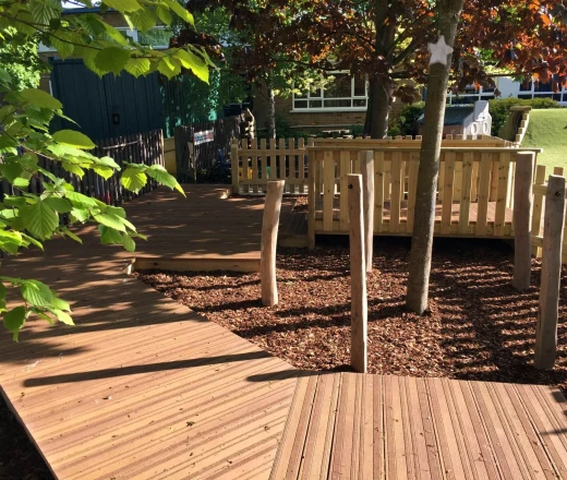 Low Stage Decking for Schools