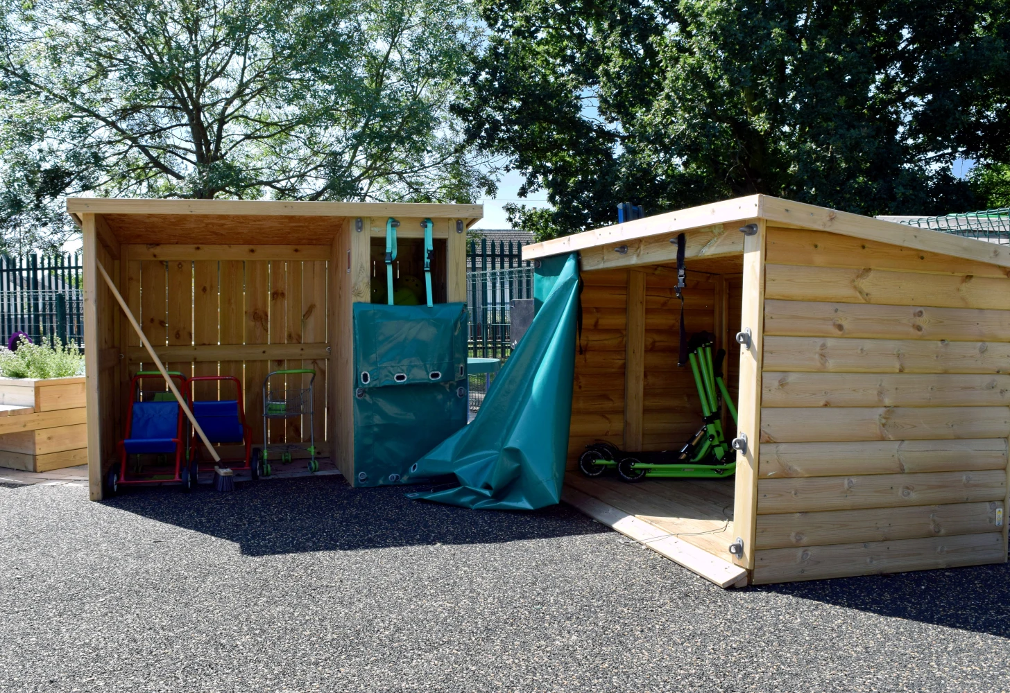 Outdoor Park and Ride Storage Unit